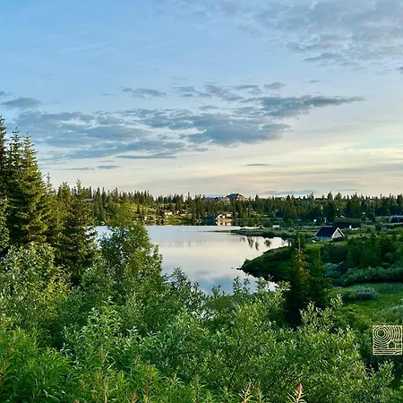 בית נופש Large 2 Baths And Sauna In Sjusjoen