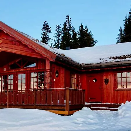 Large 2 Baths And Sauna In Sjusjoen Hébergement de vacances
